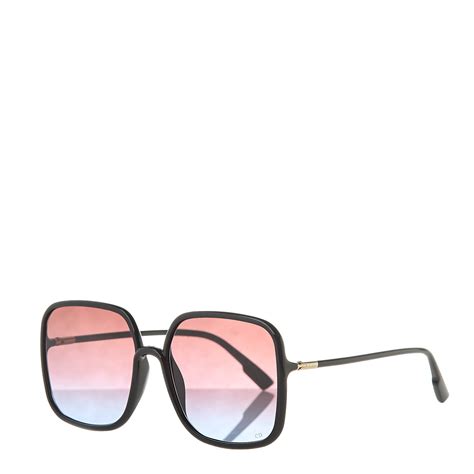 dior sostellaire 1 1n5|DiorSoStellaire1 Black Square Sunglasses .